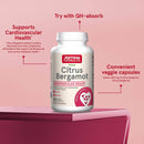 Jarrow Formulas Citrus Bergamot 500 mg 120 Veggie Caps - DailyVita
