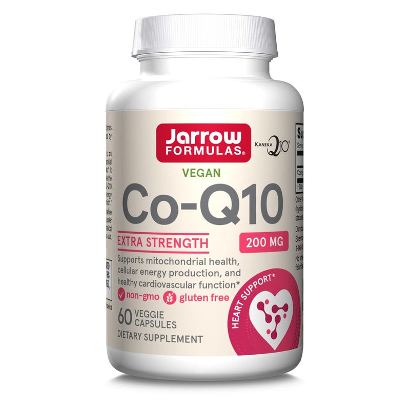 Fórmulas Jarrow, Co-Q10, 200 mg, 60 cápsulas vegetais