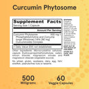 Jarrow Formulas Curcumin Phytosome 500 mg 60 Veggie Caps - DailyVita