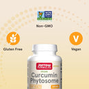 Jarrow Formulas Curcumin Phytosome 500 mg 60 Veggie Caps - DailyVita