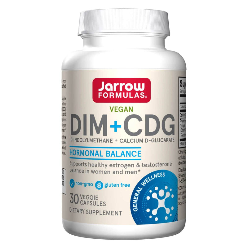 Jarrow Formulas DIM + CDG Enhanced Detoxification Formula 30 Veggie Caps