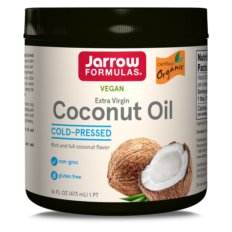 Jarrow Formulas Extra Virgin Coconut Oil Extra Virgin 16 fl oz