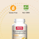 Jarrow Formulas Glucosamine + Chondroitin with Manganese and Vitamin C 240 Capsules - DailyVita