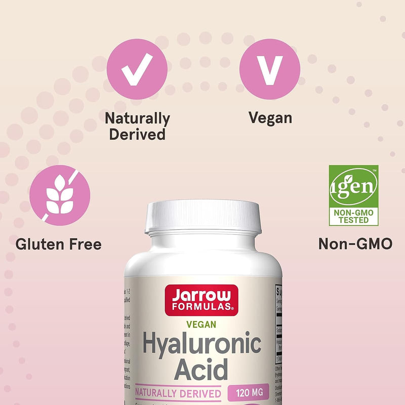 Jarrow Formulas Hyaluronic Acid 50 mg 120 Veggie Caps