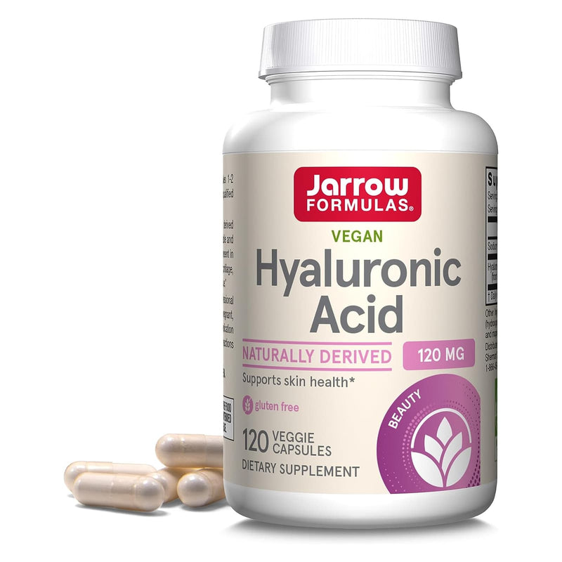 Jarrow Formulas, ácido hialurónico, 50 mg, 120 cápsulas vegetales