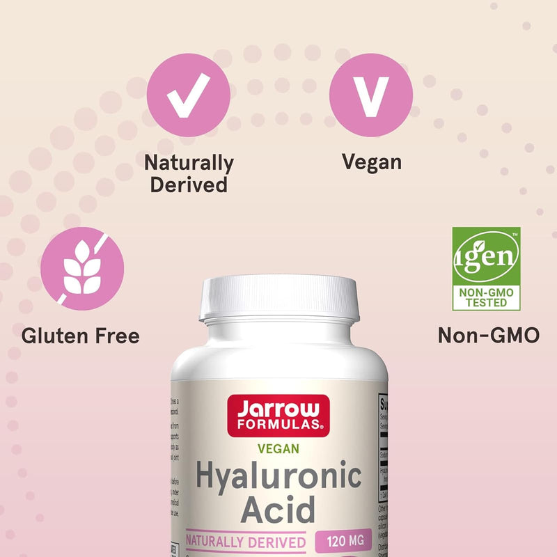 Jarrow Formulas Hyaluronic Acid 50 mg 60 Veggie Caps