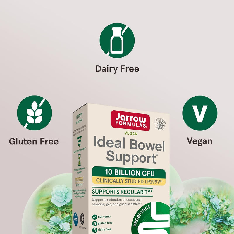 Jarrow Formulas Ideal Bowel Support 299v 10 Billion 30 Veggie Caps