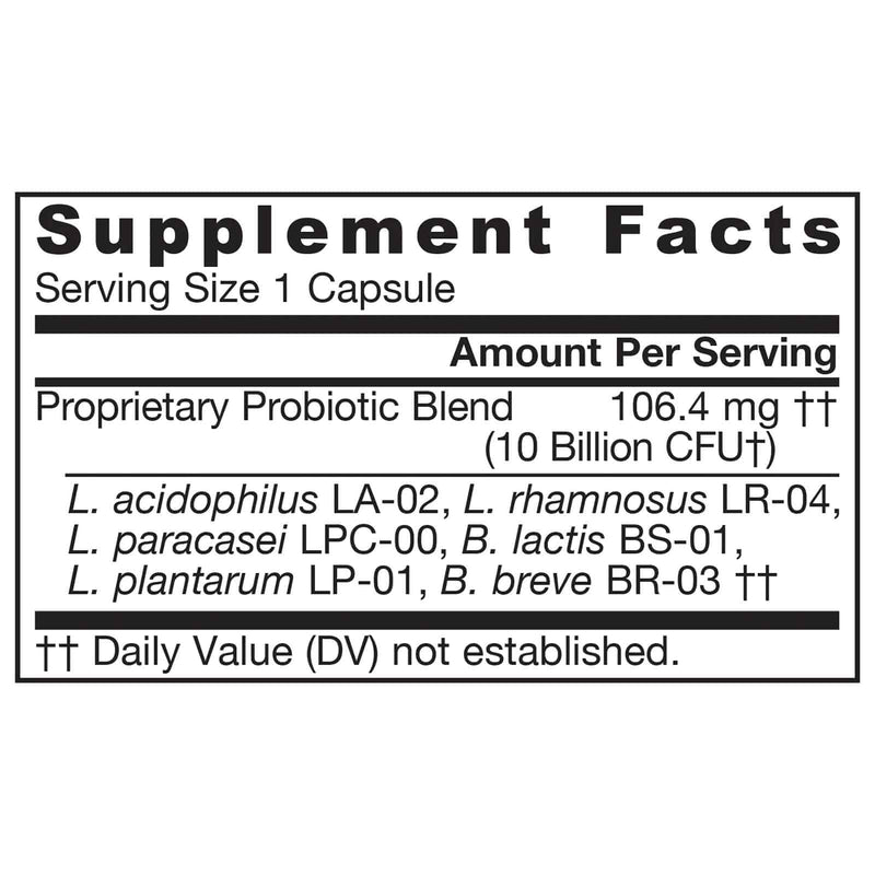 Jarrow Formulas, Jarro-Dophilus 알레르겐 프리, 장 및 면역 건강 지원, 60 식물성 캡슐