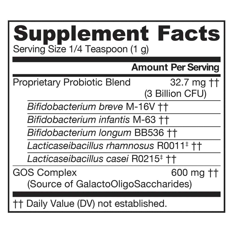 Jarrow Formulas Jarro-Dophilus Baby Baby's Probiotic 3 Months 4 Years 3 Billion Live Bacteria 2.1 oz