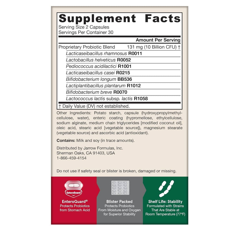 Jarrow Formulas, Jarro-Dophilus EPS, 50억, 120 식물성 캡슐