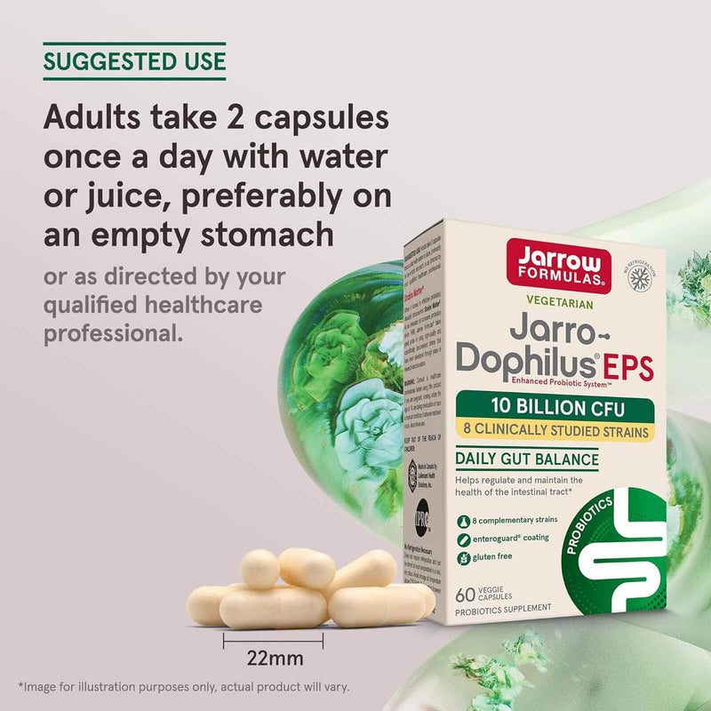 Jarrow Formulas Jarro-Dophilus® EPS - 10 Billion CFU - 60 Veggie Caps