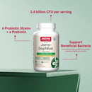Jarrow Formulas Jarro-Dophilus + FOS 3.4 Billion Organis 300 Veggie Caps - DailyVita