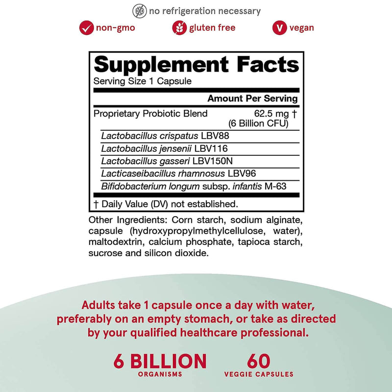 Jarrow Formulas Jarro-Dophilus Prenatal 6 Billion 30 Veggie Caps