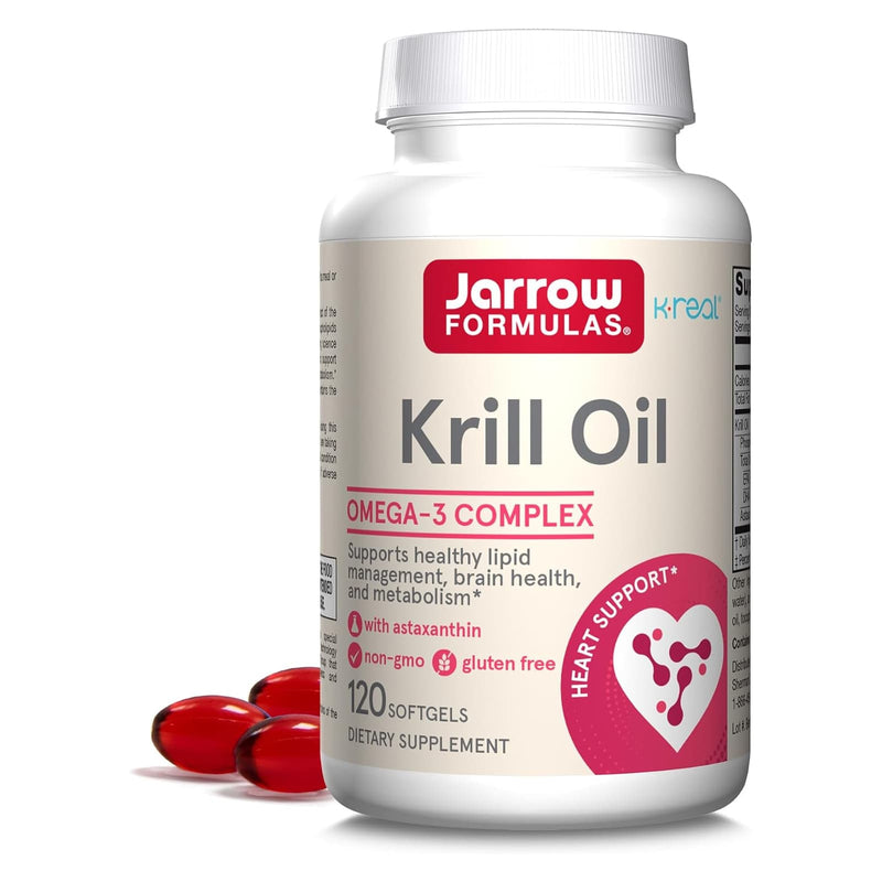 Jarrow Formulas, aceite de krill, 120 cápsulas blandas