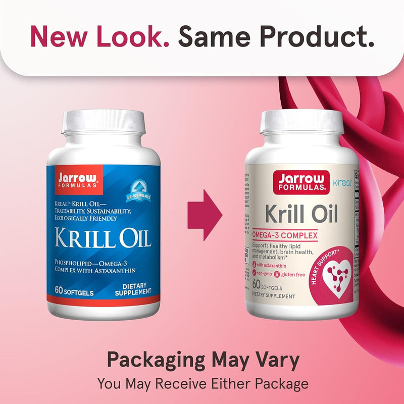 Jarrow Formulas Krill Oil 60 Softgels