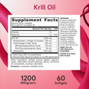 Jarrow Formulas Krill Oil 60 Softgels - DailyVita