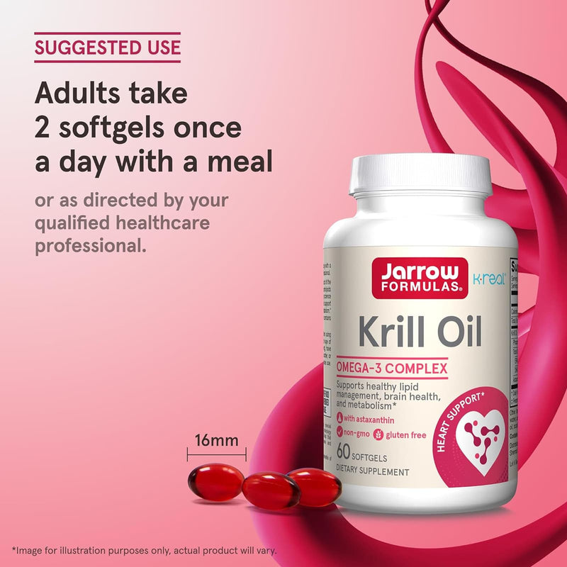 Jarrow Formulas Krill Oil 60 Softgels