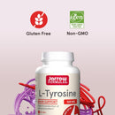 Jarrow Formulas L-Tyrosine 500 mg 100 Capsules - DailyVita