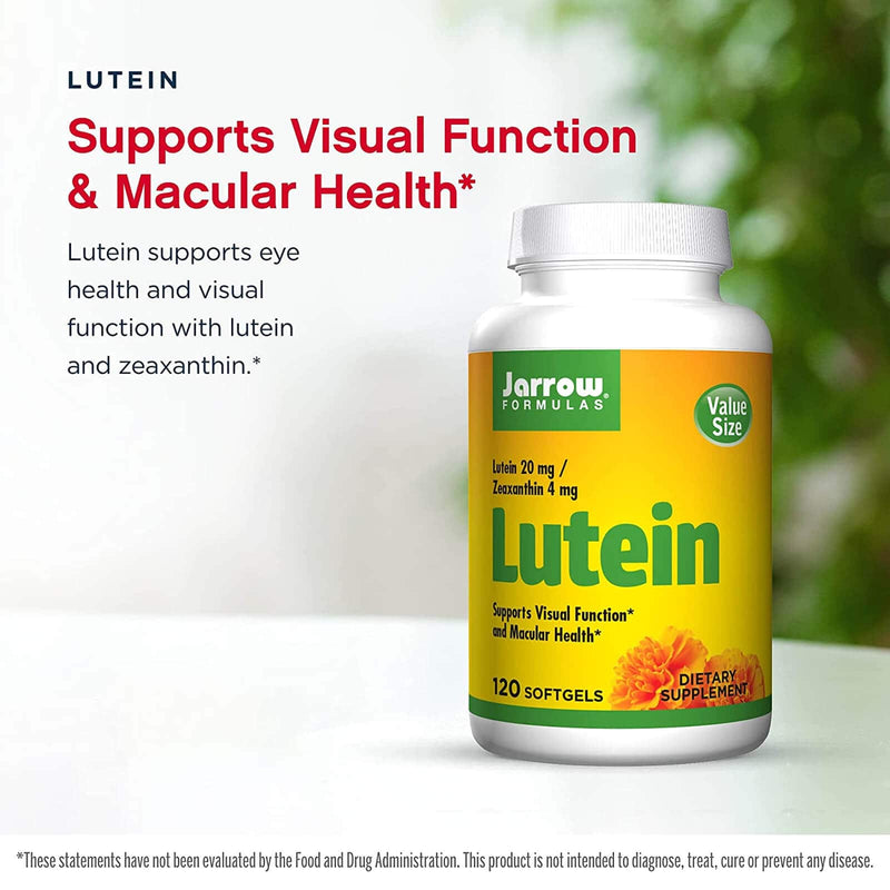 Jarrow Formulas Lutein 20 mg 120 Softgels