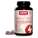 Jarrow Formulas Methyl B-12 Cherry Flavor 500 Mcg,100 Chewable Tablets - DailyVita