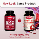 Jarrow Formulas Methyl B-12 Cherry Methylcobalamin 5000 mcg 90 Chewable Tablets - DailyVita
