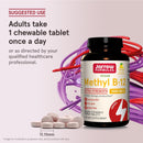 Jarrow Formulas Methyl B-12 Lemon 1,000 mcg 100 Chewable Lozenges - DailyVita