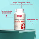 Jarrow Formulas Methyl Folate 400 mcg 60 Veggie Caps - DailyVita