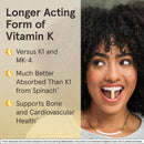 Jarrow Formulas MK-7 90 mcg Superior Vitamin K 90 Softgels - DailyVita