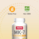 Jarrow Formulas MK-7 90 mcg Superior Vitamin K 90 Softgels - DailyVita
