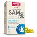 Jarrow Formulas Natural SAMe 400 Full Potency 400 mg 60 Enteric-Coated Tablets - DailyVita