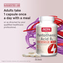 Jarrow Formulas Pantothenic Acid B5 500 mg 100 Veggie Caps - DailyVita