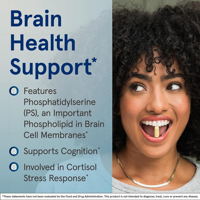 Jarrow Formulas PS-100 Phosphatidyl Serine 100 mg 120 Capsules - DailyVita