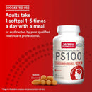 Jarrow Formulas PS 100 Phosphatidyl serine 100 mg 120 Softgels - DailyVita