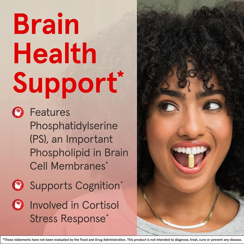 Jarrow Formulas PS-100 Phosphatidyl Serine 100 mg 60 Softgels - DailyVita