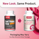 Jarrow Formulas Red Yeast Rice + Co-Q10 120 Veggie Caps - DailyVita