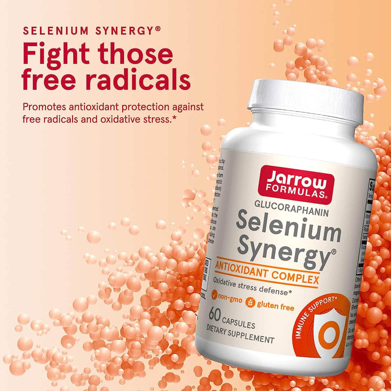 Jarrow Formulas Selenium Synergy 60 Capsules