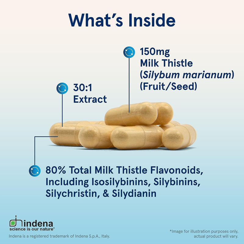 Jarrow Formulas Standardized Milk Thistle 150 mg 200 Veggie Caps