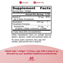 Jarrow Formulas Toco-Sorb Mixed Tocotrienols and Vitamin E 60 Softgels - DailyVita