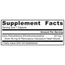 Jarrow Formulas Trans-Pterostilbene 50 mg 60 Veggie Caps - DailyVita