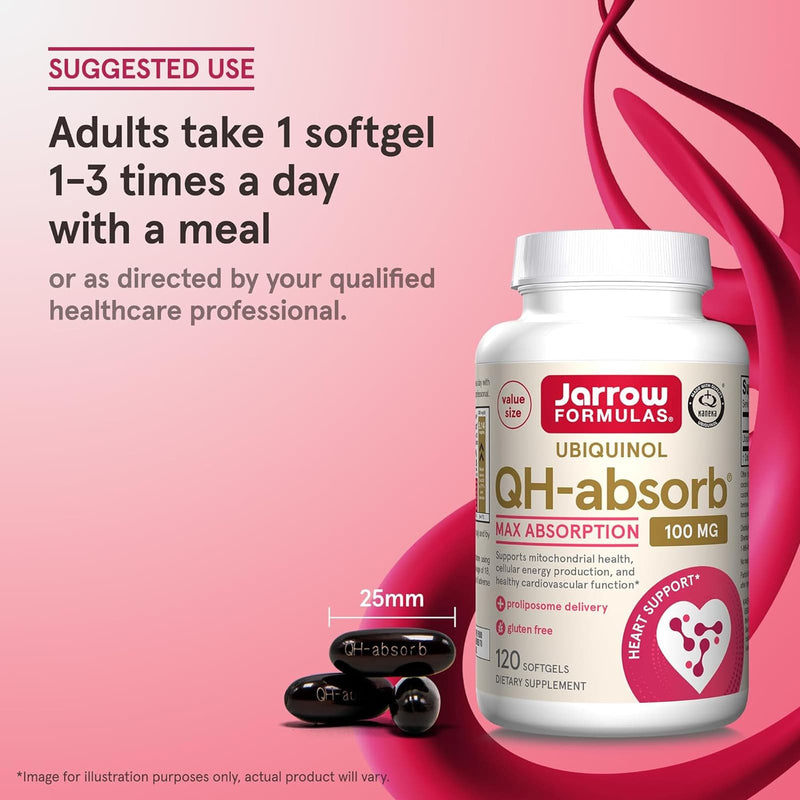 Jarrow Formulas 泛醇QH-ABSORB 100 mg 120软件