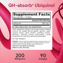 Jarrow Formulas Ubiquinol QH-Absorb 200 mg 30 Softgels - DailyVita
