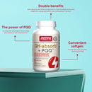 Jarrow Formulas Ubiquinol QH-Absorb + PQQ 30 Softgels - DailyVita