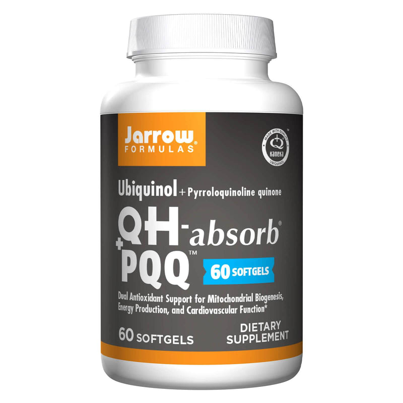 Jarrow Formulas Ubiquinol QH-Absorb + PQQ 60 Softgels