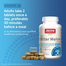 Jarrow Formulas Wild Bitter Melon Extract 750 mg 60 Tablets - DailyVita