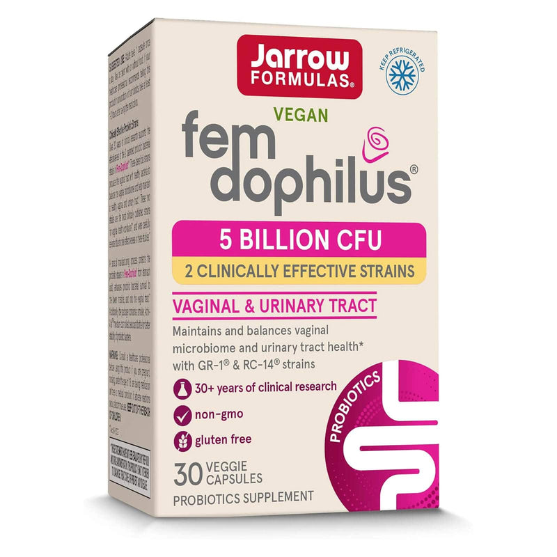 Jarrow Formulas Women's Fem Dophilus 5 Billion Organisms Per Cap 30 Veggie Caps