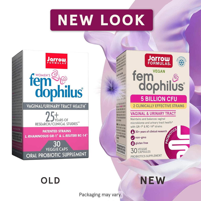 Jarrow Formulas Women's Fem Dophilus 5 Billion Organisms Per Cap 30 Veggie Caps