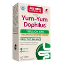 Jarrow Formulas Yum-Yum Dophilus Sugar-Free! Natural Raspberry Flavor 1 Billion Organisms Per 2 Cap 60 Chewable Tablets - DailyVita