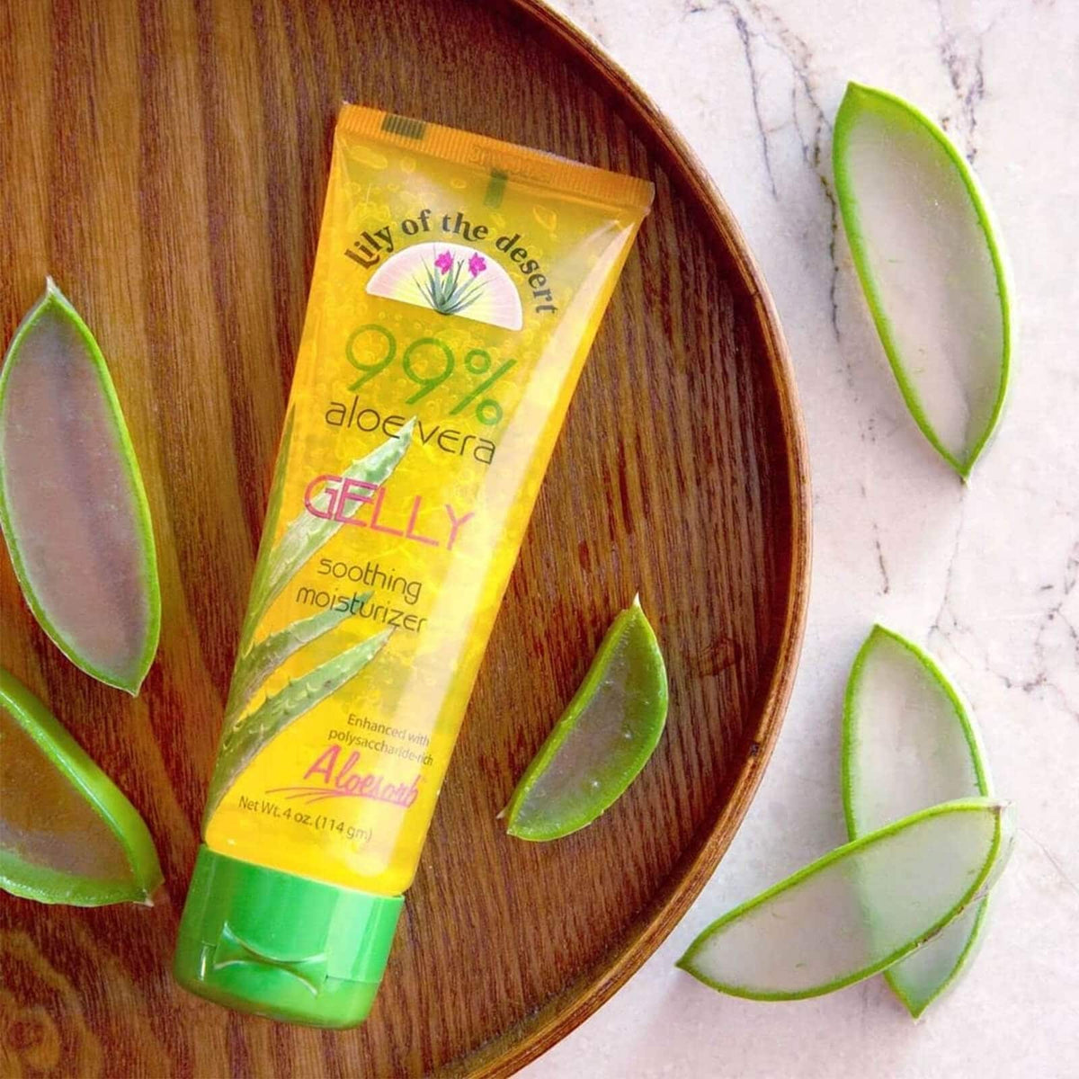 Lily of the Desert Aloe Vera Gelly Soothing Moisturizer 4 oz