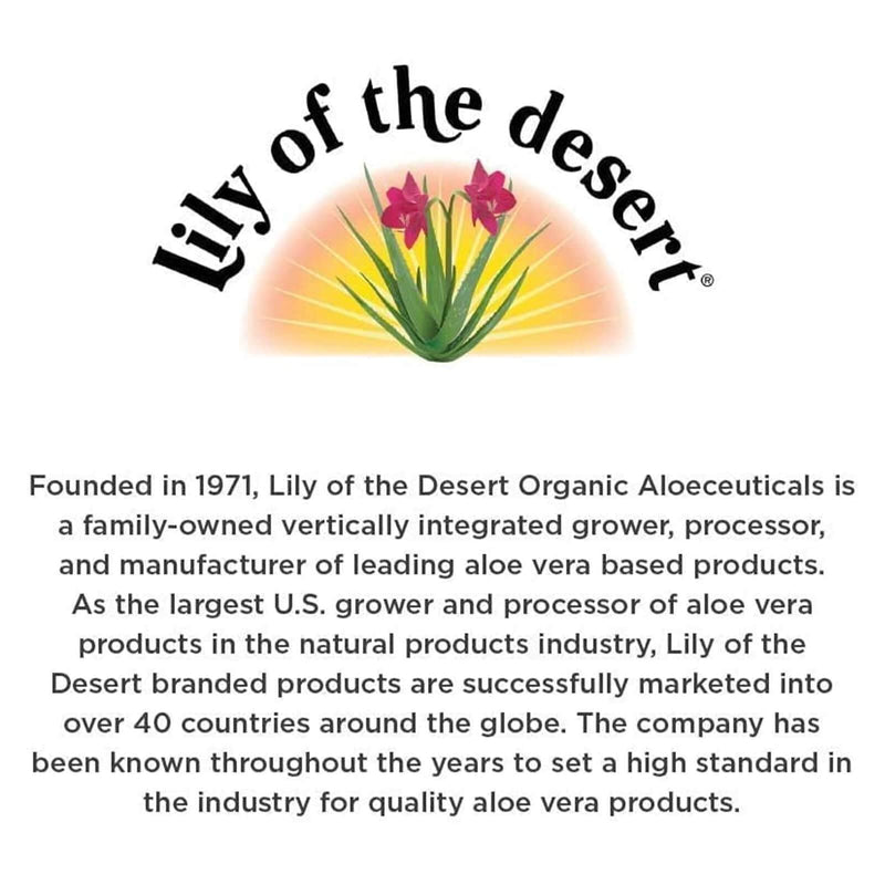 Lily of the Desert Aloe Vera Gelly Hidratante Calmante -- 4 oz