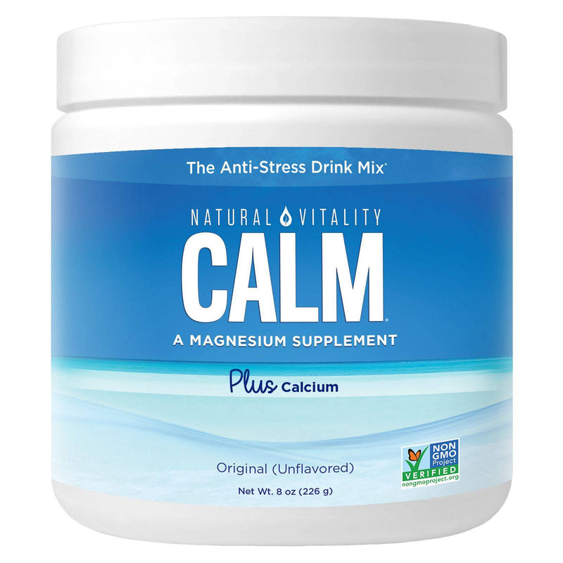 Natural Calm Plus Calcium 무향 - 8 oz